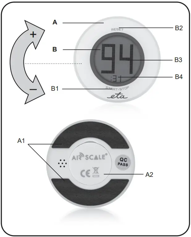 eta 1832 Digital Kitchen Timer