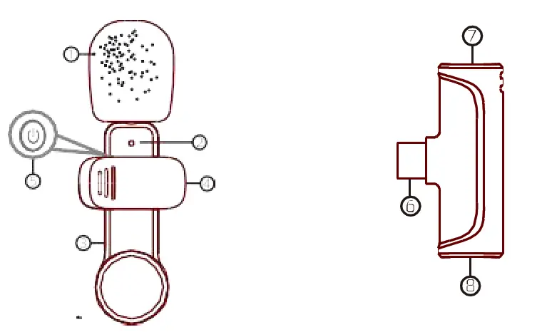 AFEISY Wireless Microphone for iPhone iPad