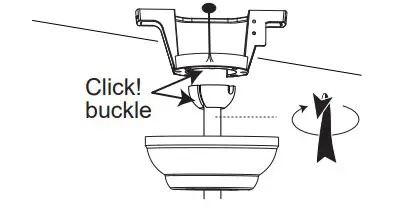 YUHAO 1085-4, 1085-5 Ceiling Fan - Bracket