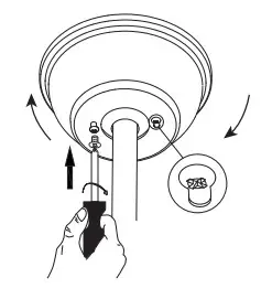 YUHAO 1085-4, 1085-5 Ceiling Fan - Canopy