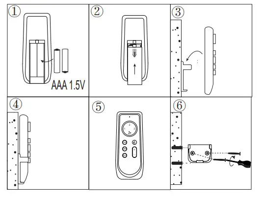 YUHAO 1085-4, 1085-5 Ceiling Fan - Remote Control