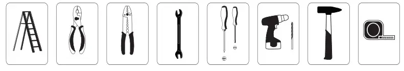 YUHAO 1085-4, 1085-5 Ceiling Fan - Tools Needed
