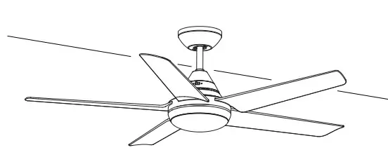 YUHAO 1085-4, 1085-5 Ceiling Fan - light cover 1