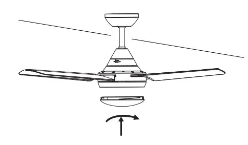 YUHAO 1085-4, 1085-5 Ceiling Fan - light cover