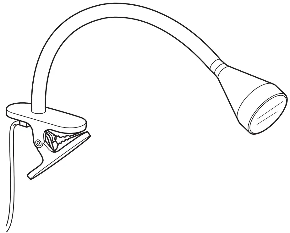 NAEVLINGE LED Clamp Spotlight