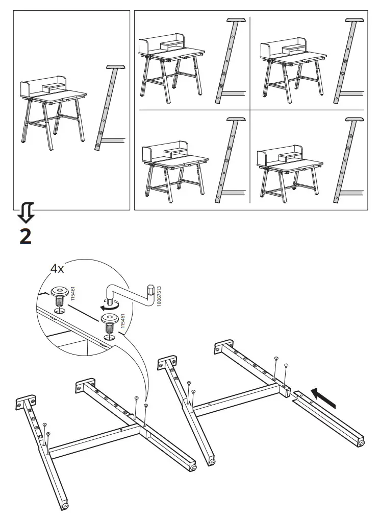 IKEA 115461 PIPLÄRKA Children's Desk and Chair - fig 3
