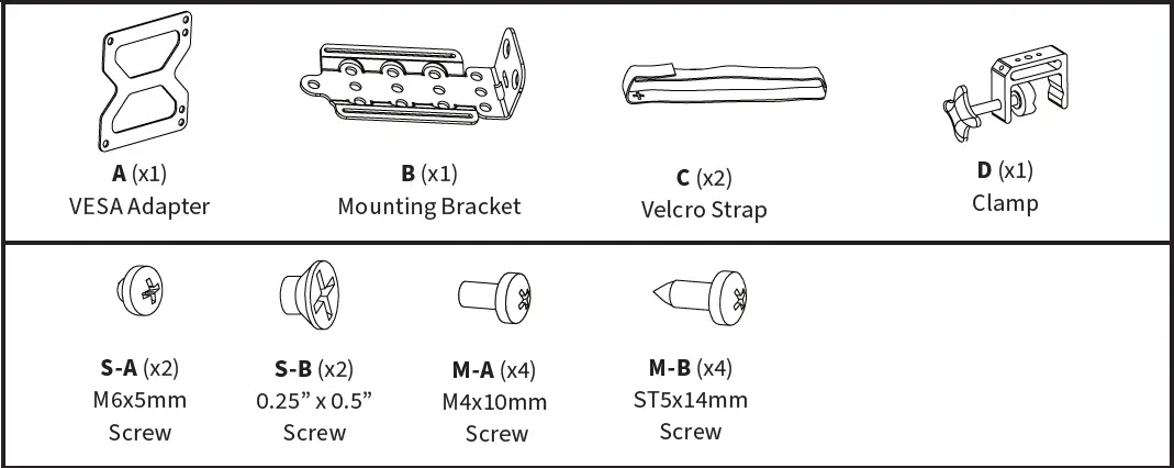 V I V O-MOUNT-DS01-Universal-Docking-Station-Mount-fig- (2)