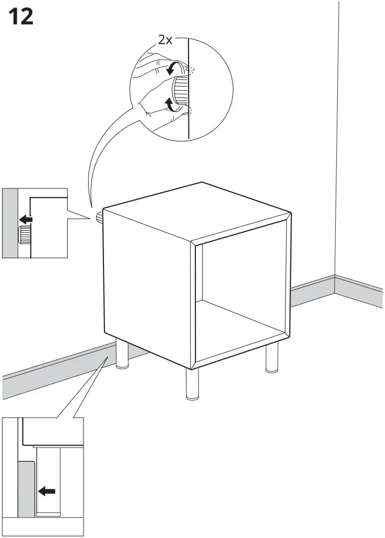 IKEA AA 1914770 6 2 EKET Cabinet Light Grey - FIGURE 10