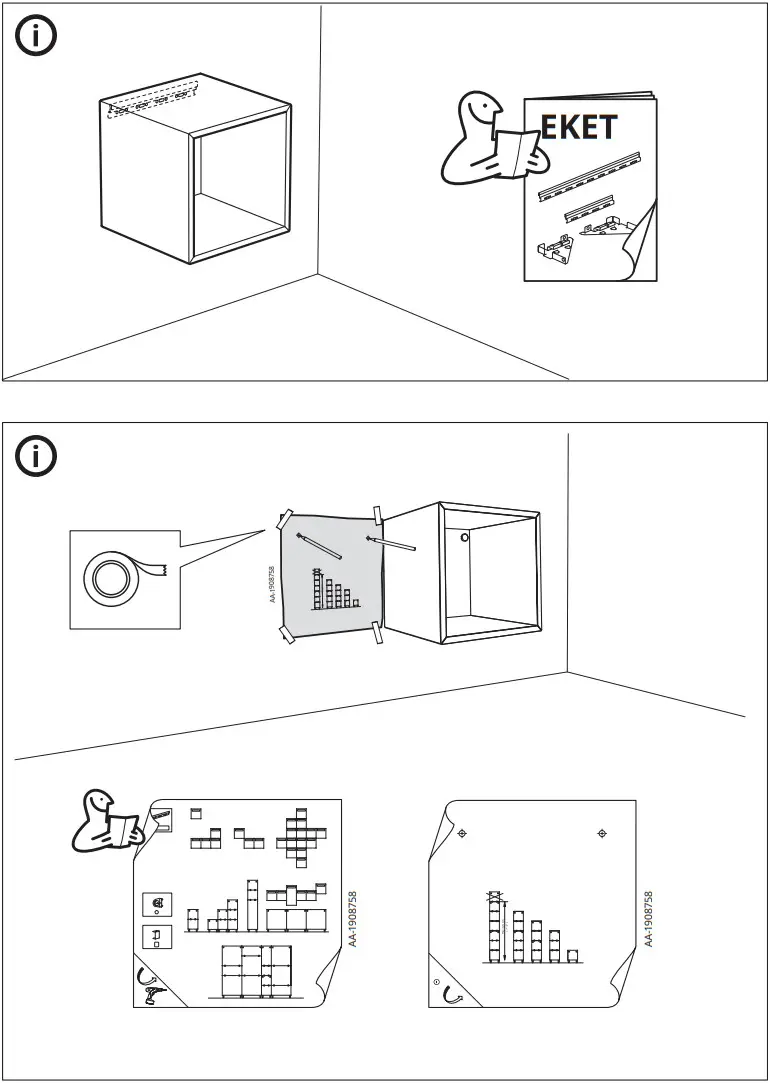 IKEA AA 1914770 6 2 EKET Cabinet Light Grey - FIGURE 12