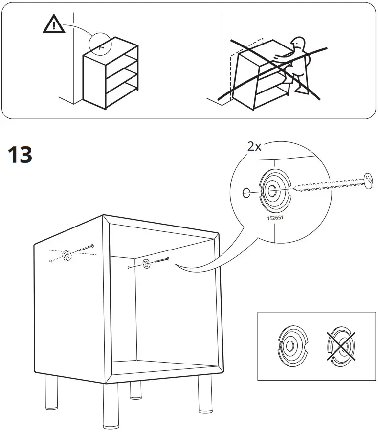 IKEA AA 1914770 6 2 EKET Cabinet Light Grey - FIGURE 13