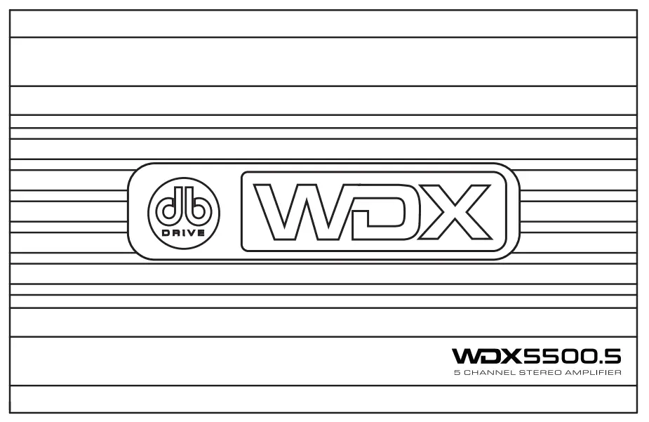 db DRIVE WDX-1000.1 WDX Mini Amplifier