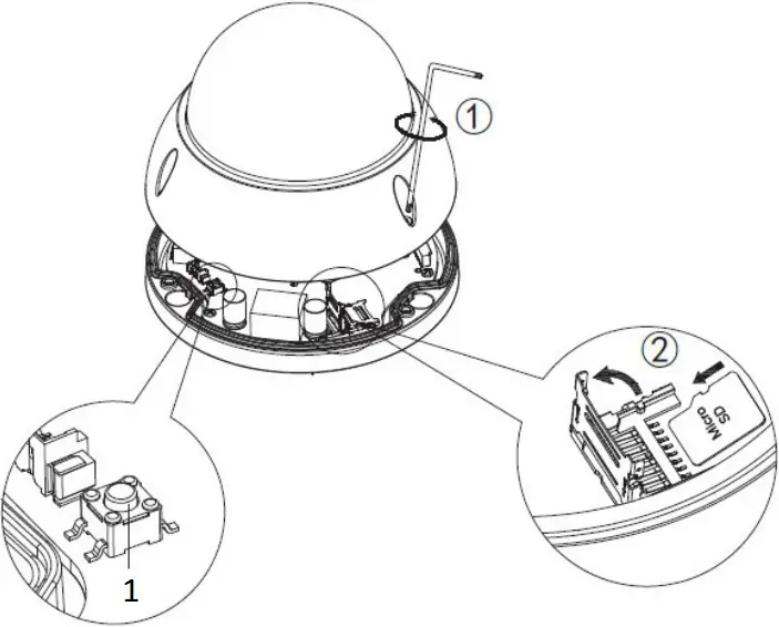 WORLD EYECAM - Installing SD card
