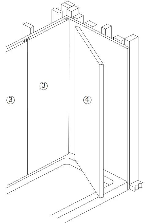 LUXART Square and Rectangular Shower Wall Kits - INSTALLATION PROCEDURE 11