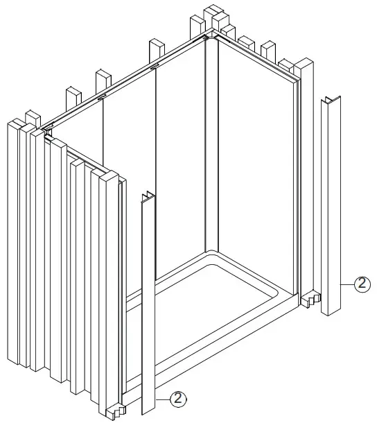 LUXART Square and Rectangular Shower Wall Kits - INSTALLATION PROCEDURE 13