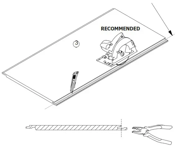 LUXART Square and Rectangular Shower Wall Kits - INSTALLATION PROCEDURE 3