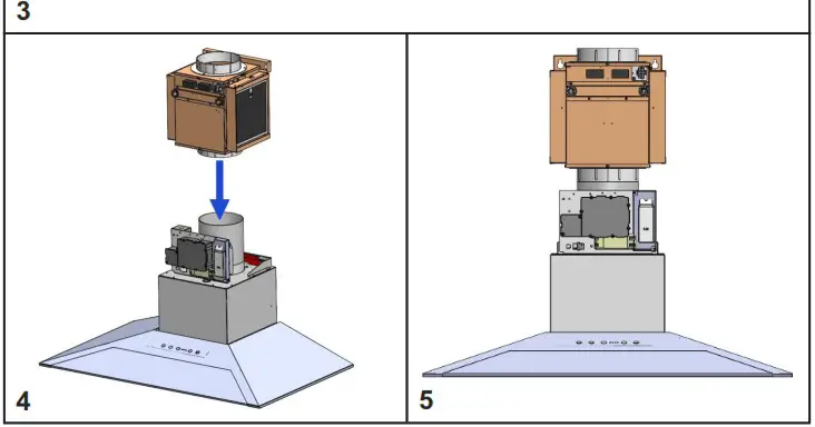 SIRIUS SLTC97 S A M S JEEG TW Black Wall Hood - Product Overview 2