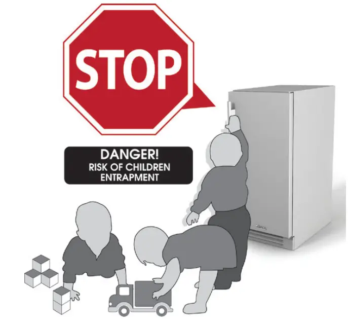 Cabinet Disposal Warning