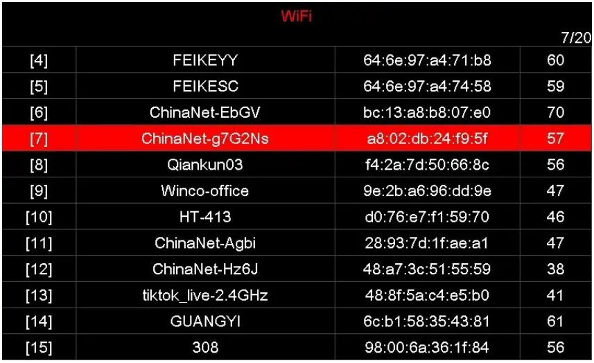 BC BossComm IF 745 OBD2 Car Scanner Software - WiFi name