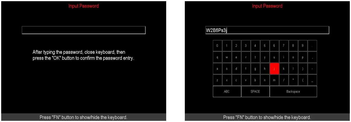 BC BossComm IF 745 OBD2 Car Scanner Software - keyboard