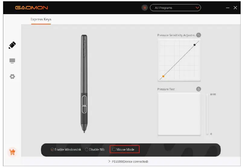 GAOMON PD2200 Graphics Pen Display - Function Settings 10