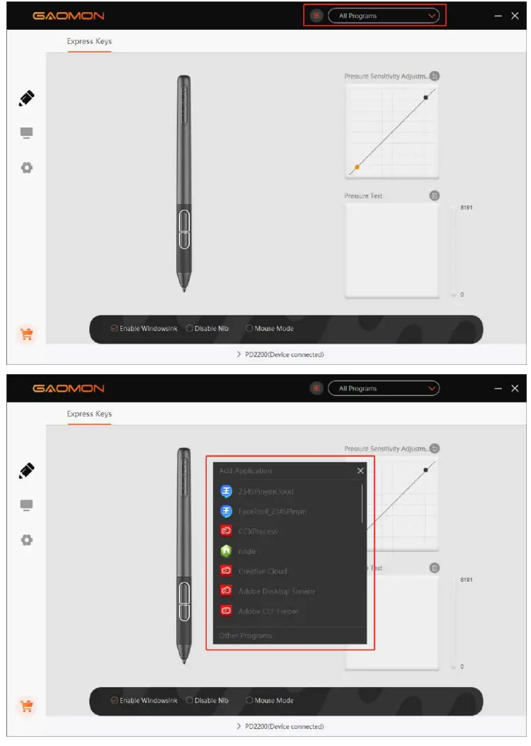 GAOMON PD2200 Graphics Pen Display - Function Settings 11