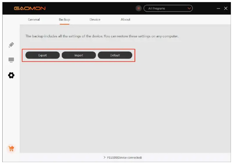 GAOMON PD2200 Graphics Pen Display - Function Settings 12