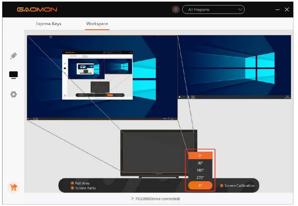 GAOMON PD2200 Graphics Pen Display - Function Settings 3