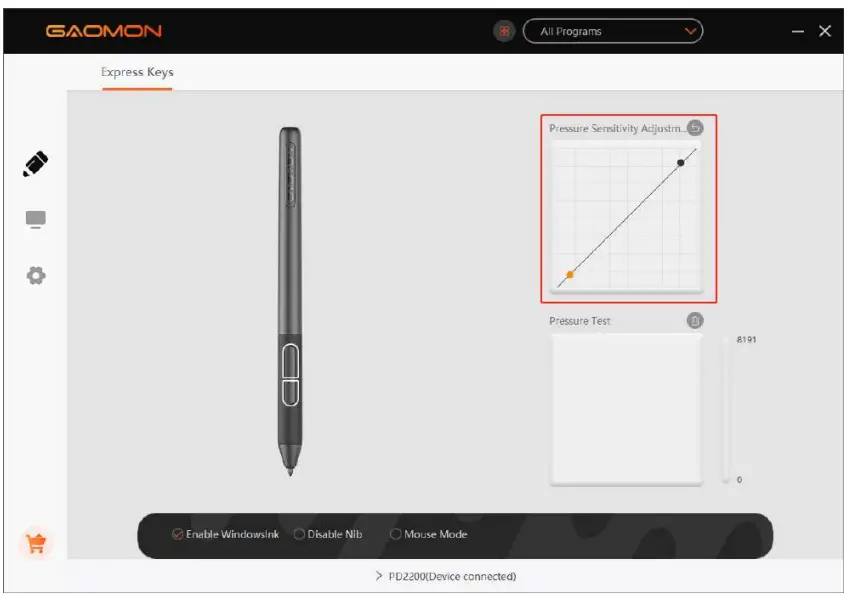 GAOMON PD2200 Graphics Pen Display - Function Settings 6