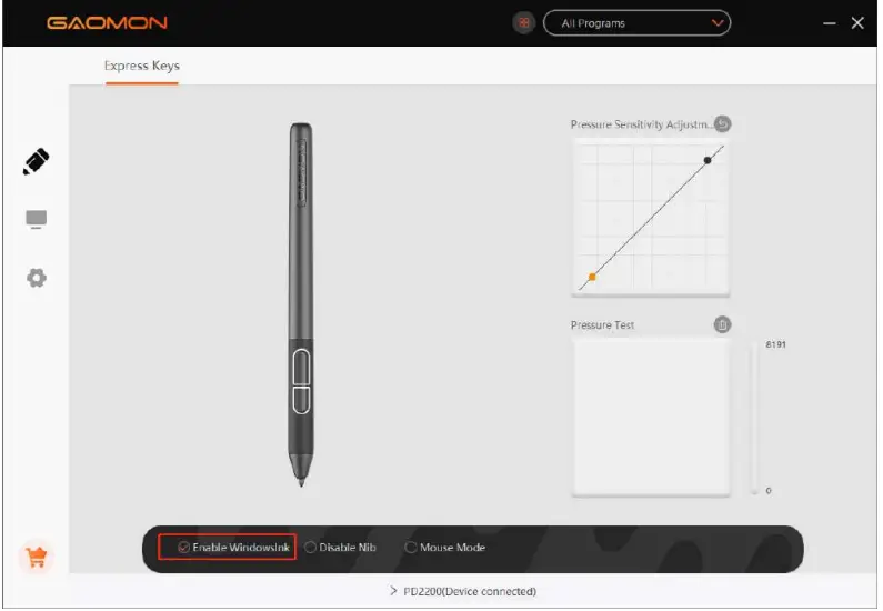 GAOMON PD2200 Graphics Pen Display - Function Settings 9