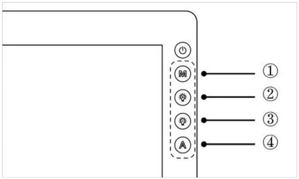 GAOMON PD2200 Graphics Pen Display - OSD Setting