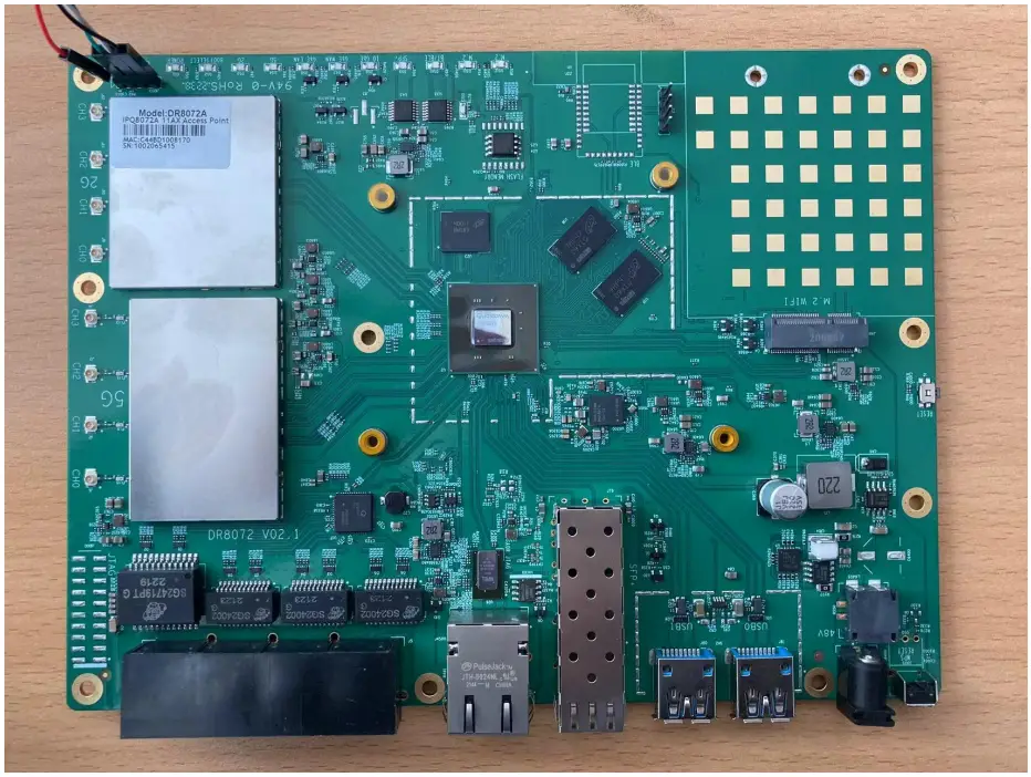 WALLYS DR8072 V01 Router Board - Introduction