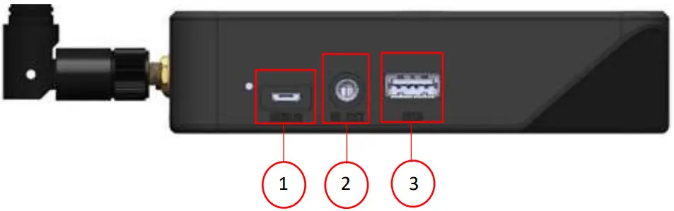 TEKION TDD1 Digital Displays Box - Left Side