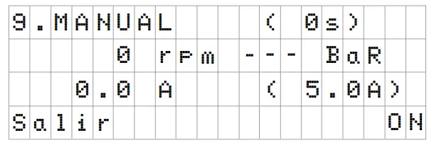saci pumps ejoy New Speed Control System - MANUAL MODE