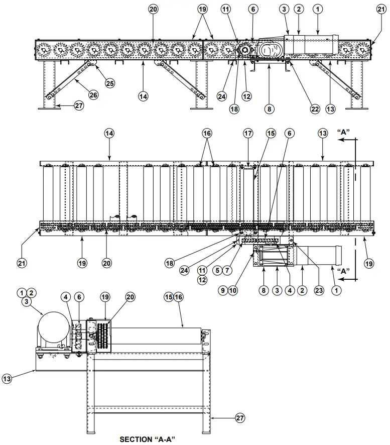 HYTROL-36-CRRH-Chain-Driven-Live-Roller-Installation-fig 7