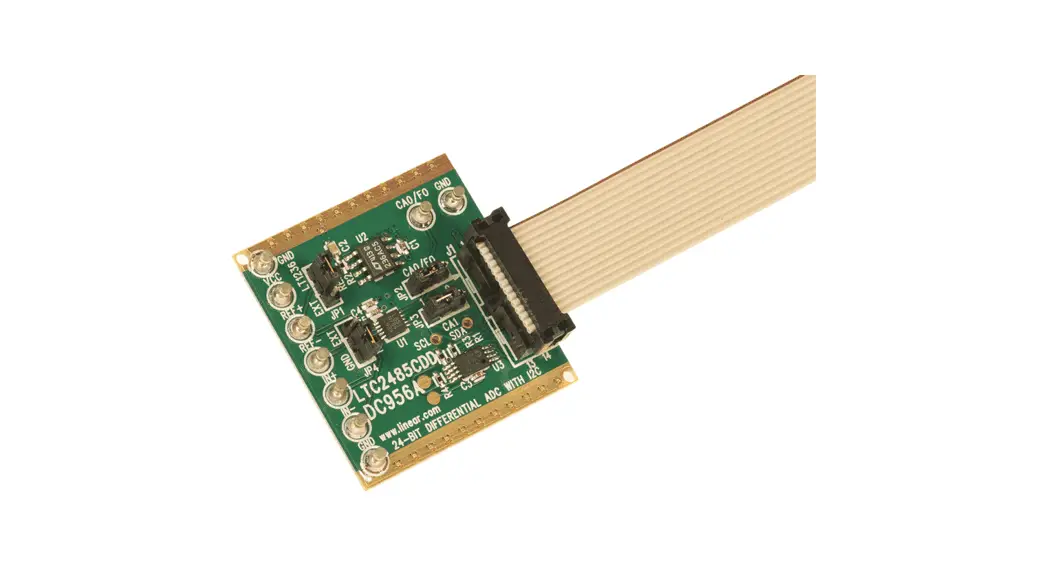 Linear Technology Ltc2485 Demonstration Circuit 24-bit Differential Adc Boards User Guide Linear Technology Ltc2485 Demonstration Circuit 24-bit Differential Adc Boards User Guide