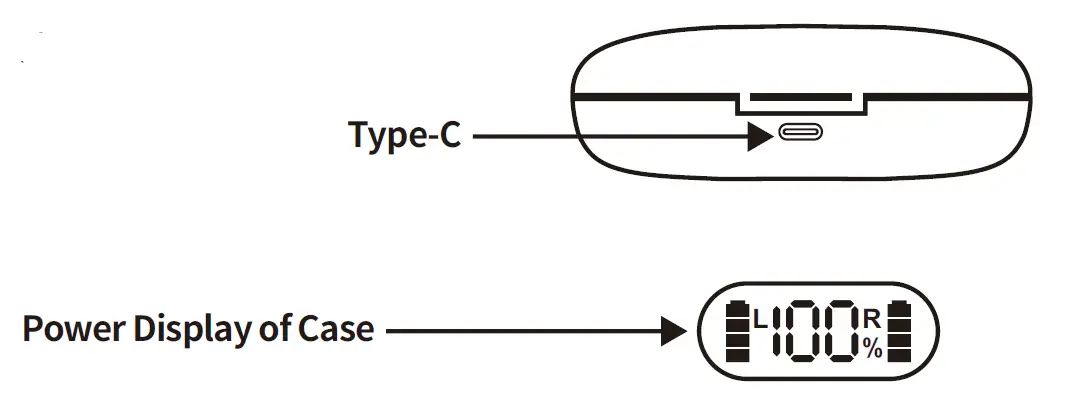 PSIER CT11 Wireless Earbuds with Charging 10