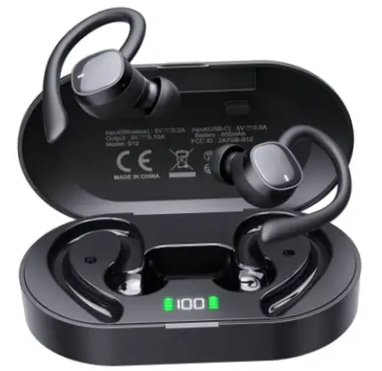 PSIER CT11 Wireless Earbuds with Charging