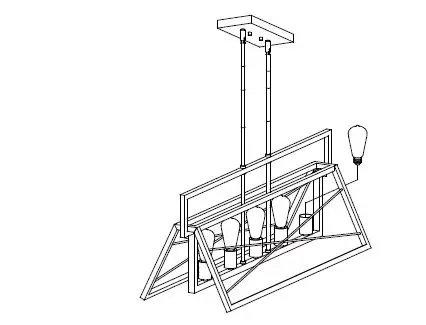 Hukoro-Unbranded-YOUKAIN-F50465-QC-5-Light-Black-Industrial-Triangle-Cage-Chandelier-FIG-14