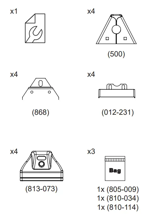 Package content: Check!