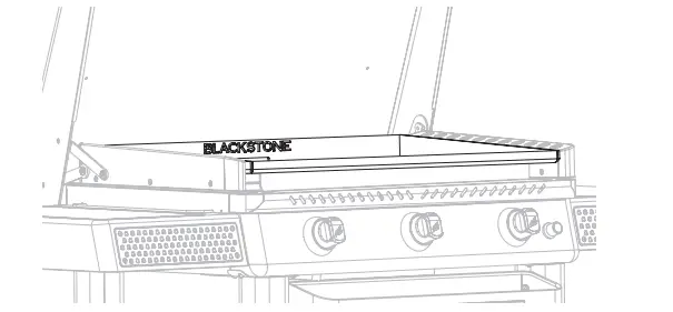 BLACKSTONE 2152 28 Inch XL Griddle with Hood and Adjustable Front Tray - GRIddle