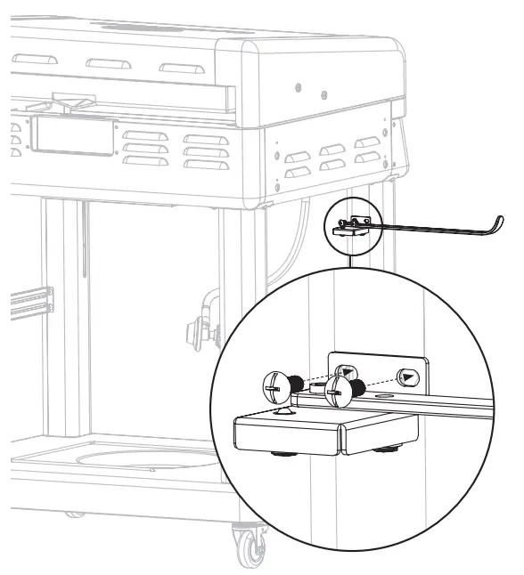 BLACKSTONE 2152 28 Inch XL Griddle with Hood and Adjustable Front Tray - upside 6