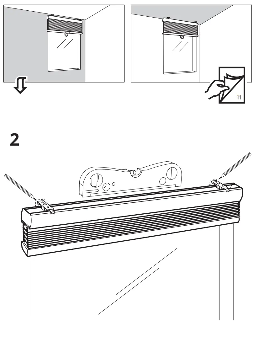 IKEA TRIPPEVALS Block Out Cellular Blind - fig4