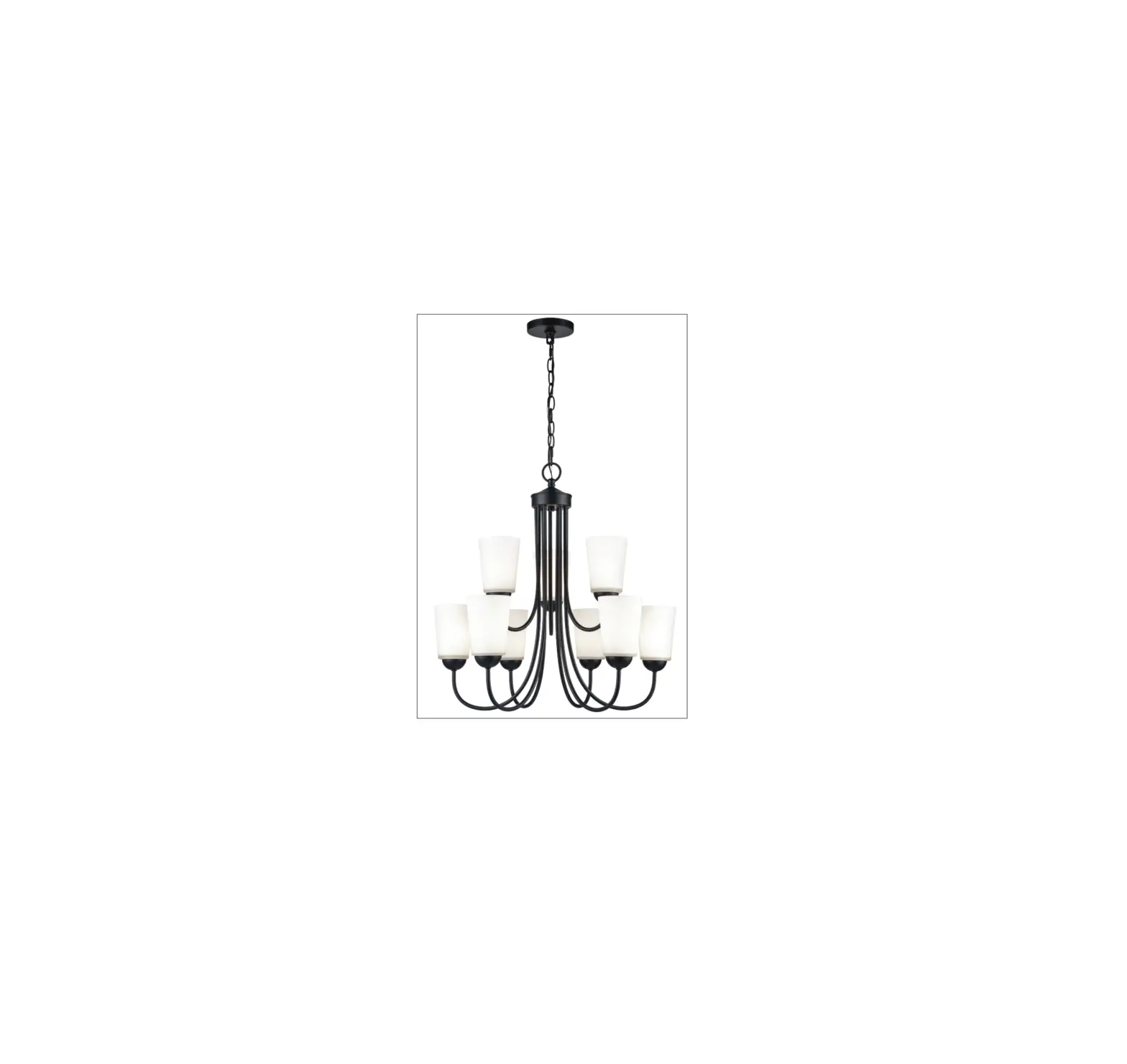 Millennium Lighting 9809 Ivey Lake 9 Light Chandelier Instruction Manual