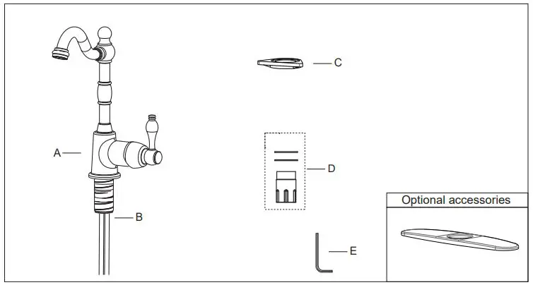AKICON-96118-Copper-One-Handle-Widespread-Kitchen-Bar-fig-4