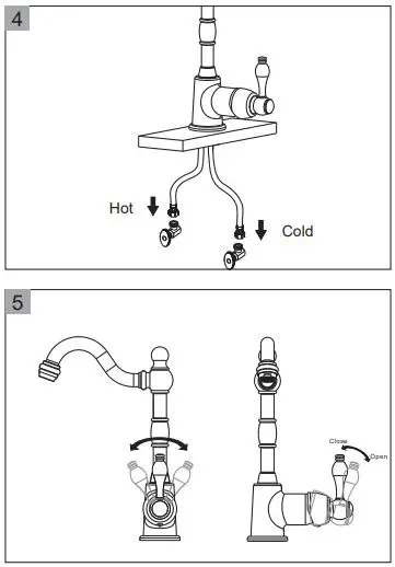 AKICON-96118-Copper-One-Handle-Widespread-Kitchen-Bar-fig-8