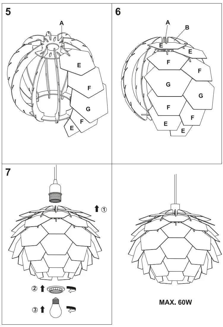 ANETA LIGHTING 15202 Ceiling Lamp - fig 1
