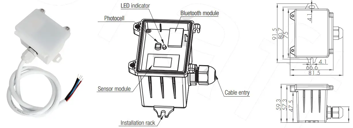 HYTRONIK HMW84 HF Motion Sensor - Ceiling mount