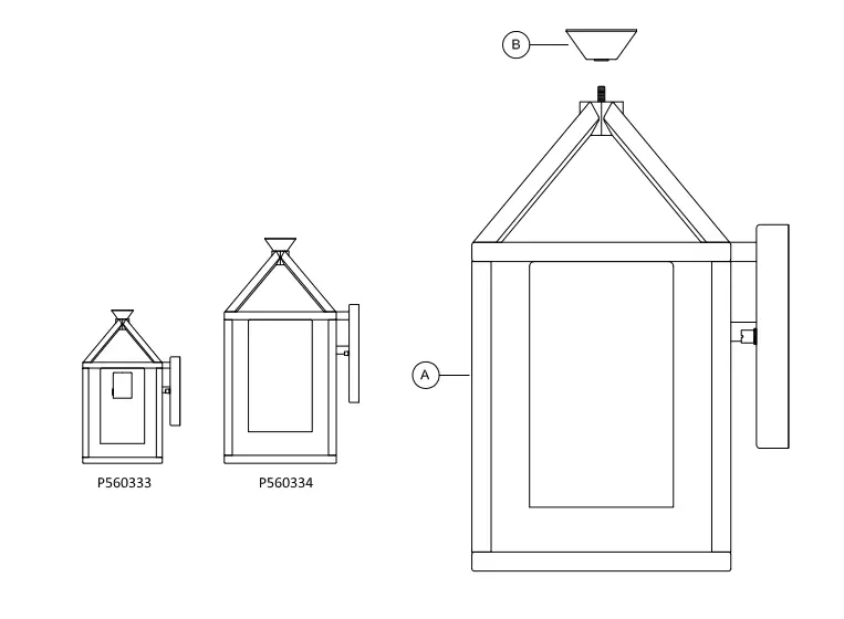 PROGRESS-LIGHTING-P560333-31M-Stallworth-1-Light-12-5-Inch-Matte Black-Outdoor-Wall-Lantern-FIG-2