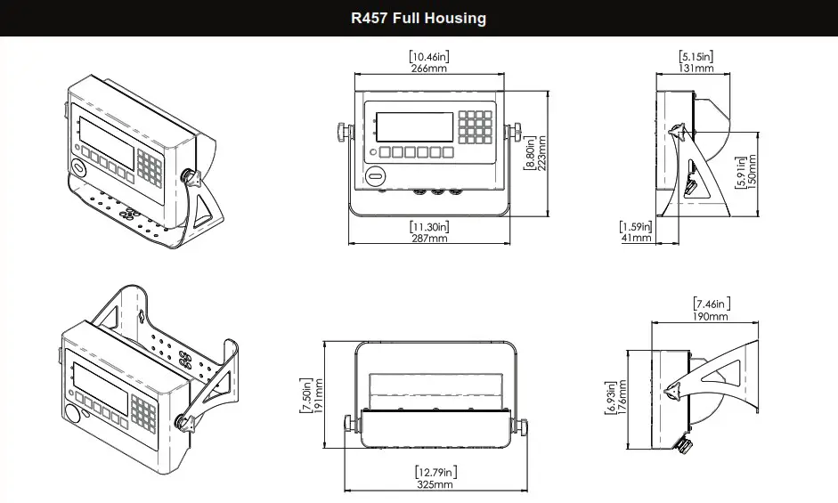 rinstrum R457 Stainless Steel Indicators - Full Range of Module Accessories 2