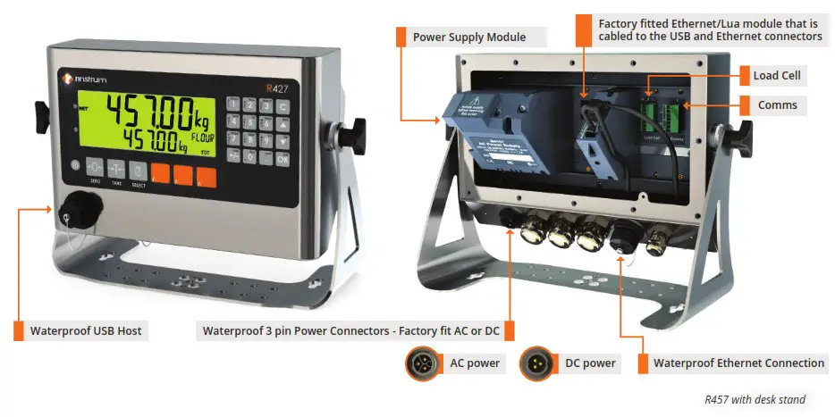 rinstrum R457 Stainless Steel Indicators - Lua Scripting